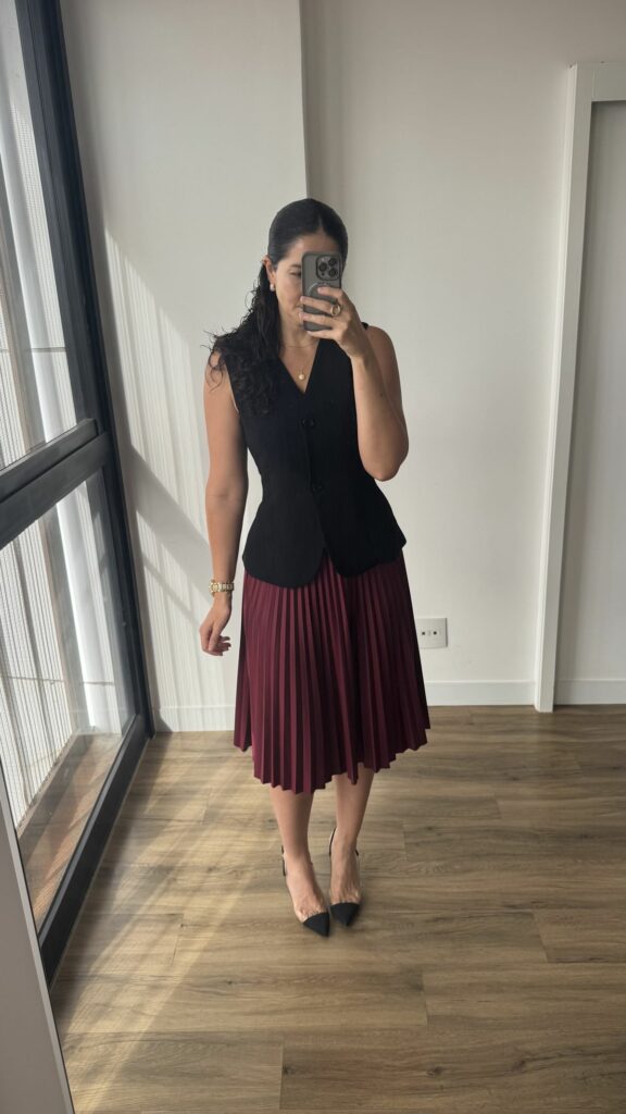Vest and Skirt