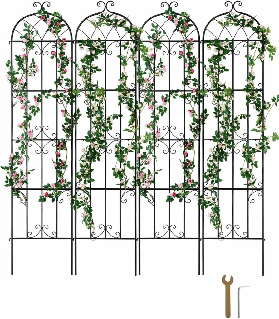 Metal Garden Flower Trellis