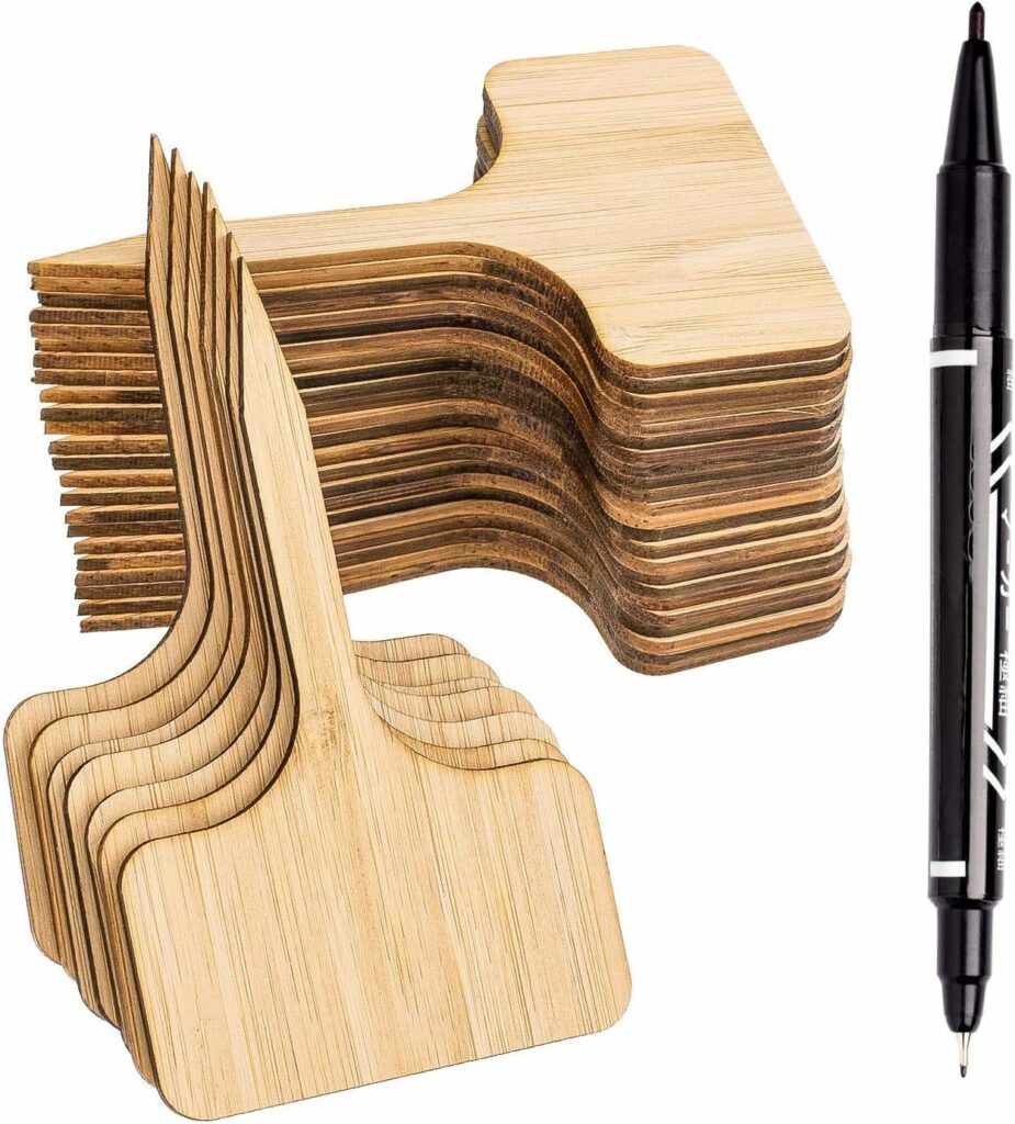 30Pcs Wood Plant Labels