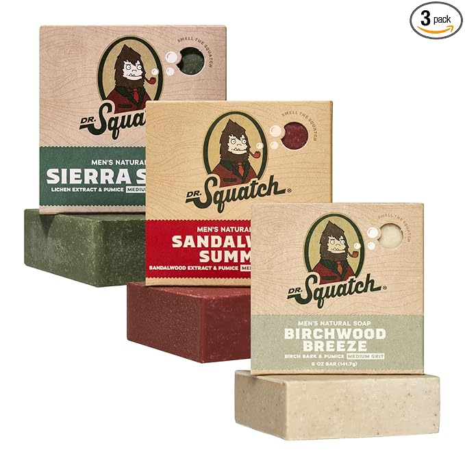 Dr. Squatch Natural Men’s Bar Soap