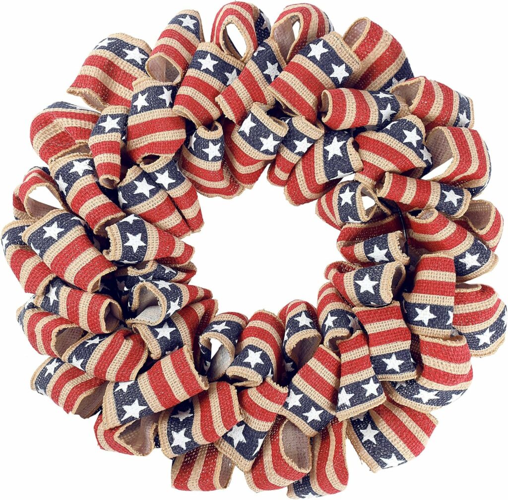 4th of July Patriotic Wreath