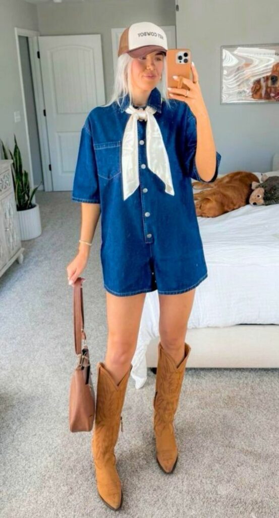 Romper+Boots
