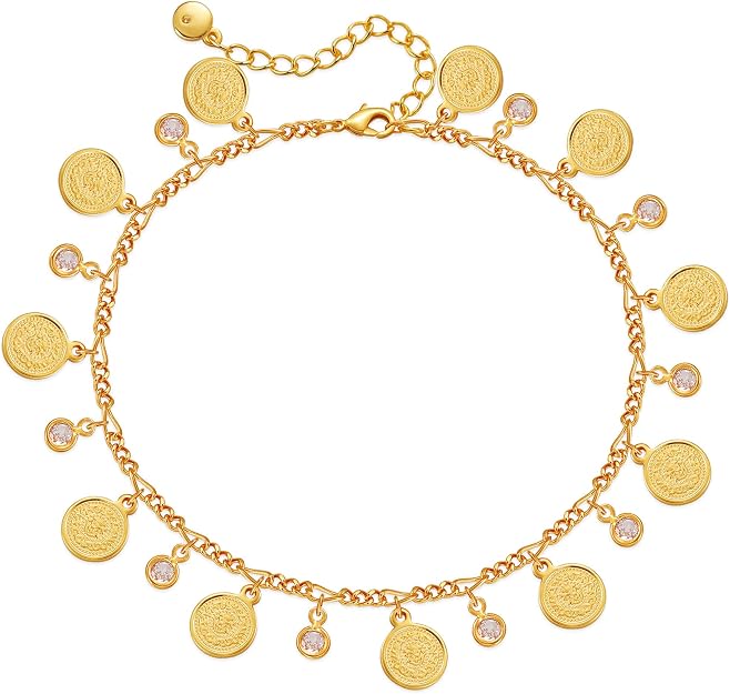18k Gold Plated Anklet