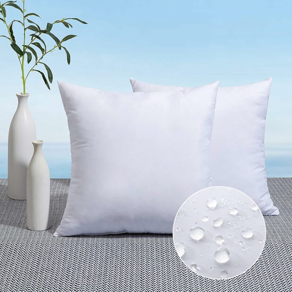 Pack of 2 18x18 Outdoor Pillow Inserts