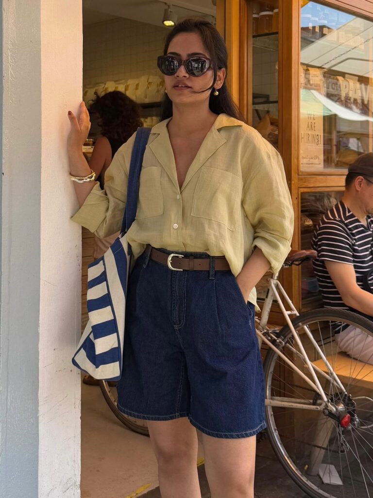 Shorts+Button-Up