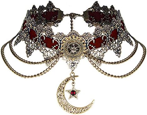Graceart Women Steampunk Necklace