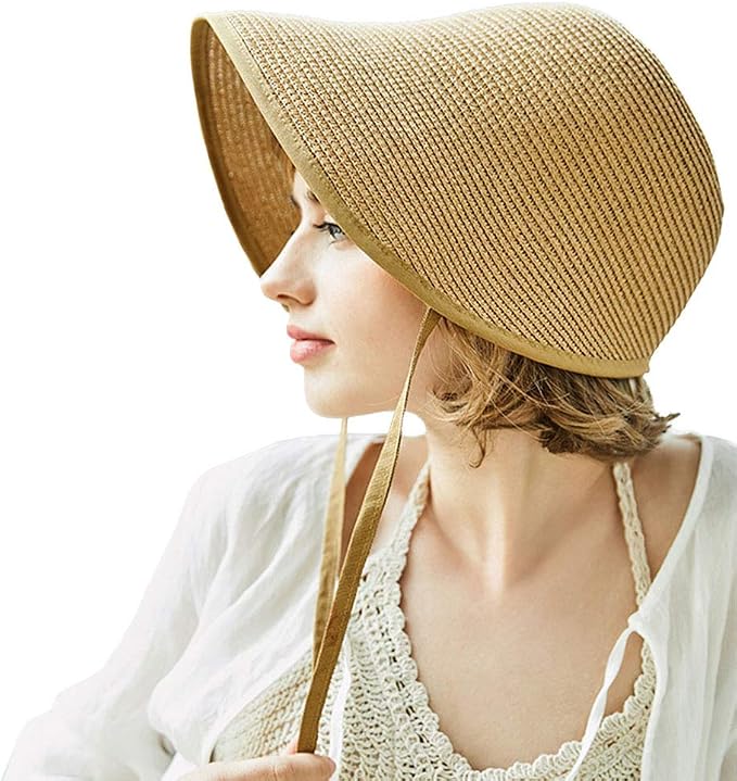 French Straw Bonnet