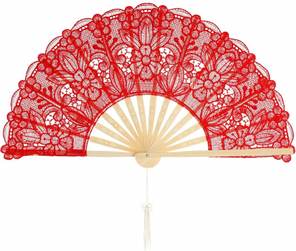Lace Folding Hand Fan