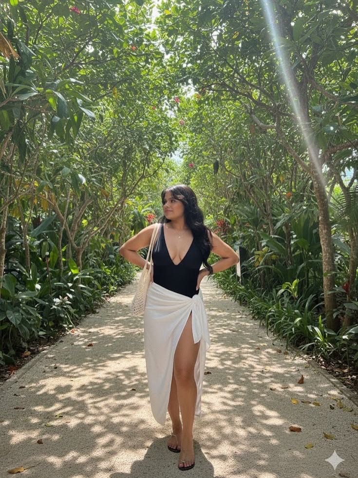 Maxi Skirt+Swimsuit