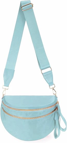 Spacious Nylon Crossbody Bag