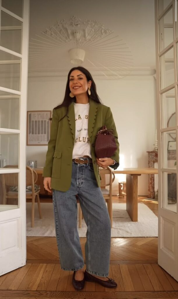 Blazer and Jeans