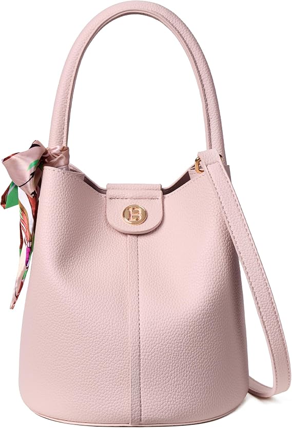 Vegan Leather Bucket Bag