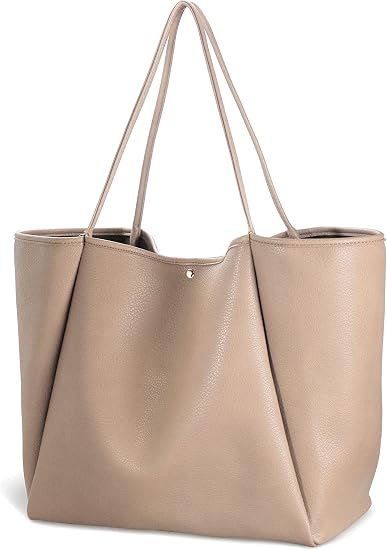 Oversize Pu Leather Tote