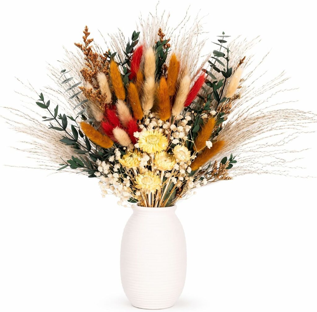 17 Inch Boho Pampas Grass Arrangement