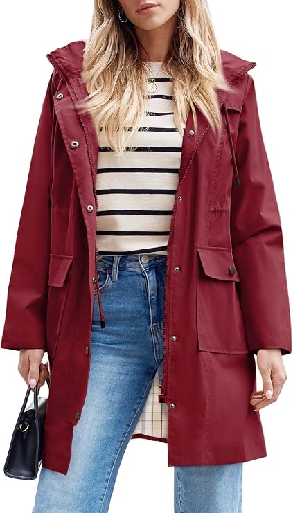 Women's Waterproof Trench Coat
