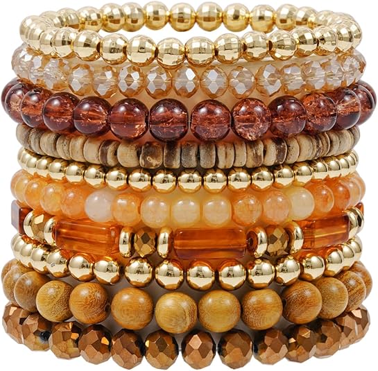 Heishi Clay Bead Bracelets