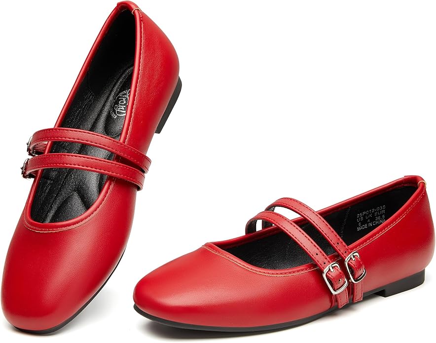 Square Toe Flats