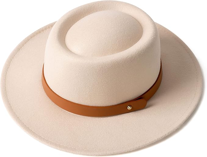 Retro Wide Brim Fedora